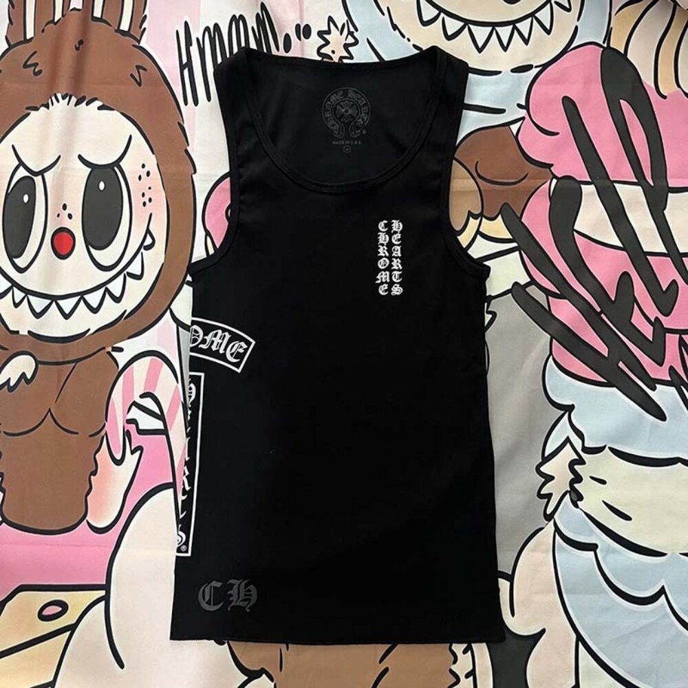 Black Chrome Hearts Vest